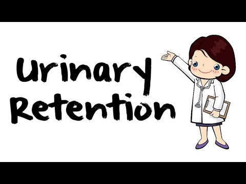 Urinary Retention In Adults