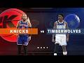 Minnesota Timberwolves vs New York Knicks Game 2 | Mock NBA 2K26 Finals