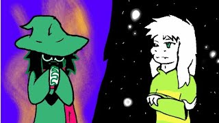 Deltarune vs undertale-Asriel vs. Ralsei|Part 1(animation)