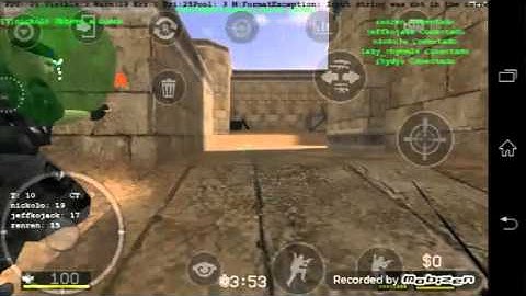 Gameplay Cs Portable Android - Primeiro vídeo