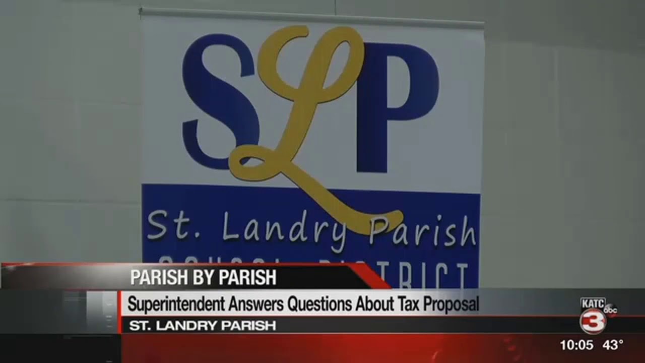 St. Landry School Board Tax forum YouTube