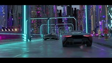 Sci-fi scene | Blender | #MsiCreatorsAward