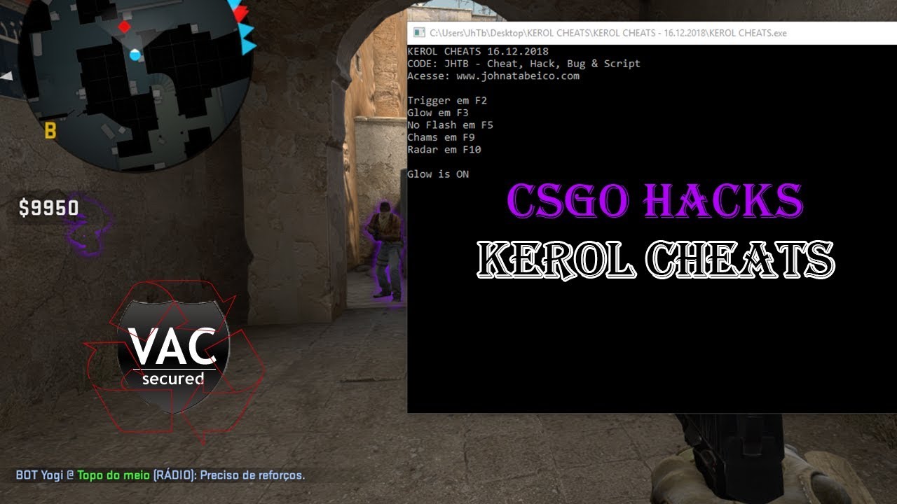 CSGO MULTIHACK v0.2 Skeleton + Aimbot + Health NO VAC FREE ... - 