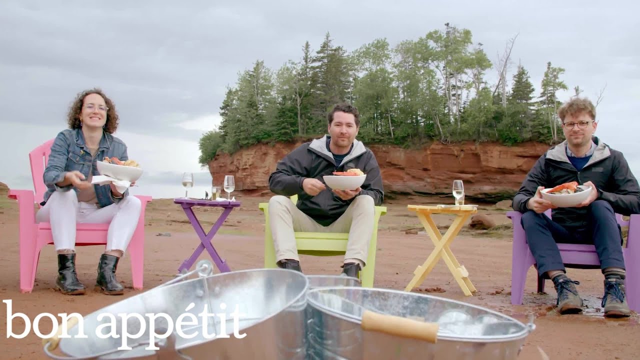 Dining on the Ocean Floor: A Sourcing Story - Produced by Bon Appétit and Tourism Nova Scotia | Nick Perkins, Leah Campbell, and Nialls Fallon—who are behind the successful NYC restaurants Hart’s, The Fly, 
