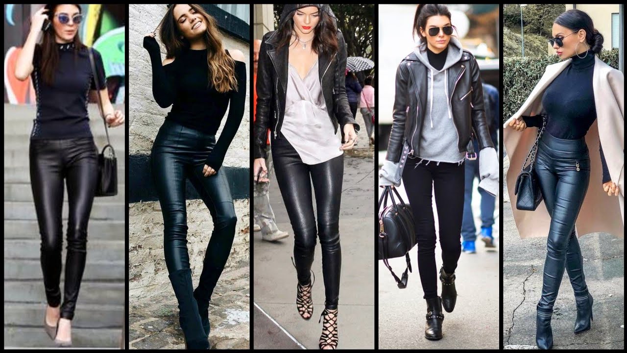 Elegant And Stunning Leather Jeans For Girls And Women/Latest Leather Jeans Collection 2020