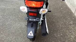 新車スーパーカブ110（JA10）のエンジン音