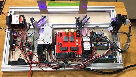 Homemade Prototype RGB Laser Projector (20kpps)