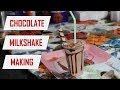Best Chocolate Milkshake at Street - Cold Milkshake with Cadbury Chocolate