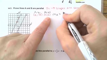 Geom Video Notes 2 4 Slopes of Parallel and Perpendicular Lines