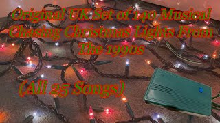 Original UK Musical Chasing Christmas Lights (1990s Christmas nostalgia)