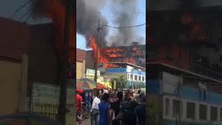 Incendio en Barrios Altos, Centro de Lima 23.04.2024 🔥🇵🇪