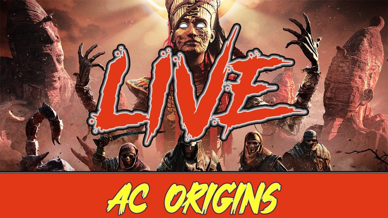 Streamers Fanzone Live Stream - AC ORIGINS!