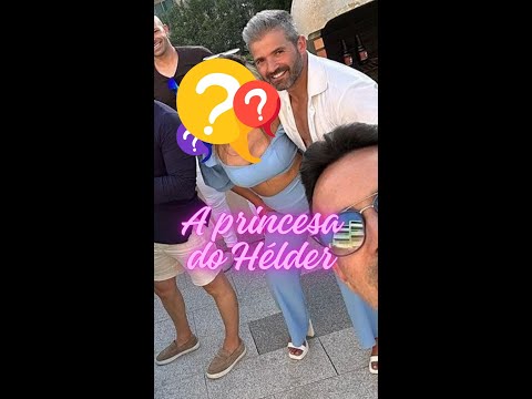 Helder Ferreira a dançar para a sua princesa