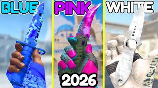 BEST Knife &amp; Glove COMBOS For EVERY COLOR Under $500 (CS2 BUDGET Combos in 2026)