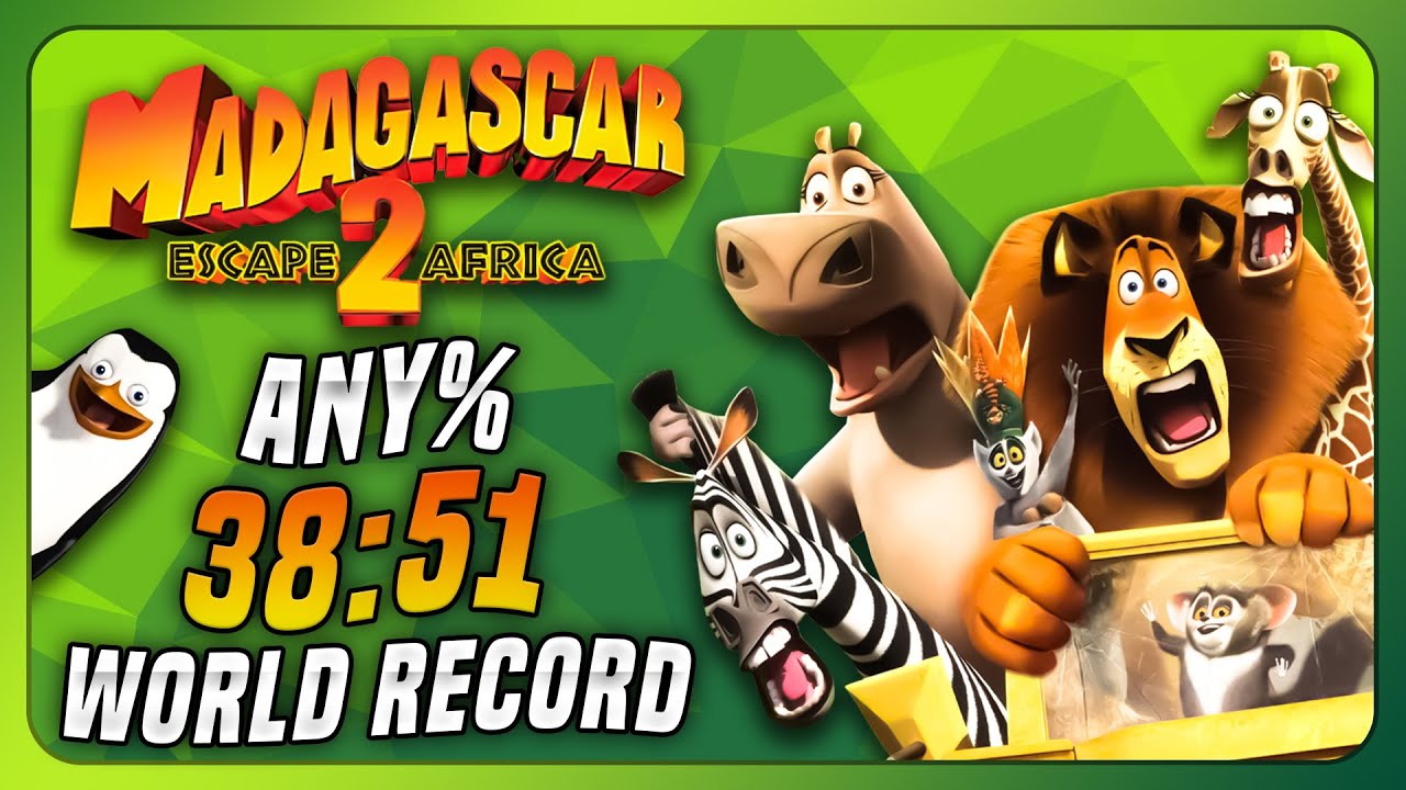 [WR] Madagascar: Escape 2 Africa - Any% Speedrun in 38:51
