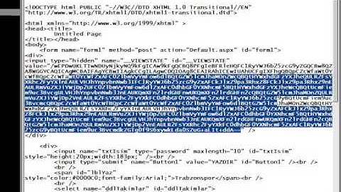 ASP.NET Webinerleri-2: Temel Kavramlar ve Sunucu Kontrolleri
