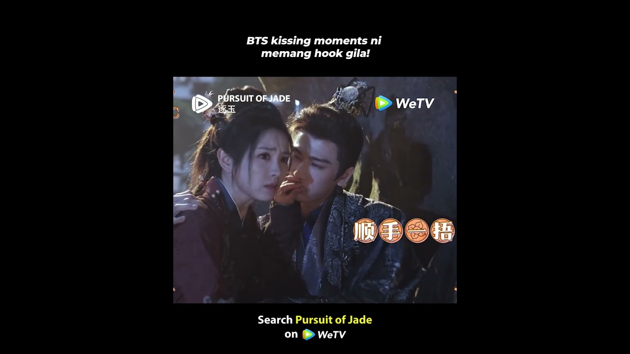 #ZhangLinghe #TianXiwei BTS kissing moments ni memang hook gila 😍🔥