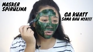 REVIEW LENGKAP   PRAKTEK MASKER SPIRULINA .. YAAAAHH TERNYATA KAYA GINI..