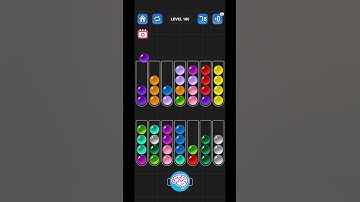 Lv 180 Ball Sort Puzzle - Color Game (Guru Game)  #ballsortpuzzle