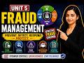 Fraud Management: Detection, Investigation & Resolution | Unit V | Forensic Accounting | M.com
