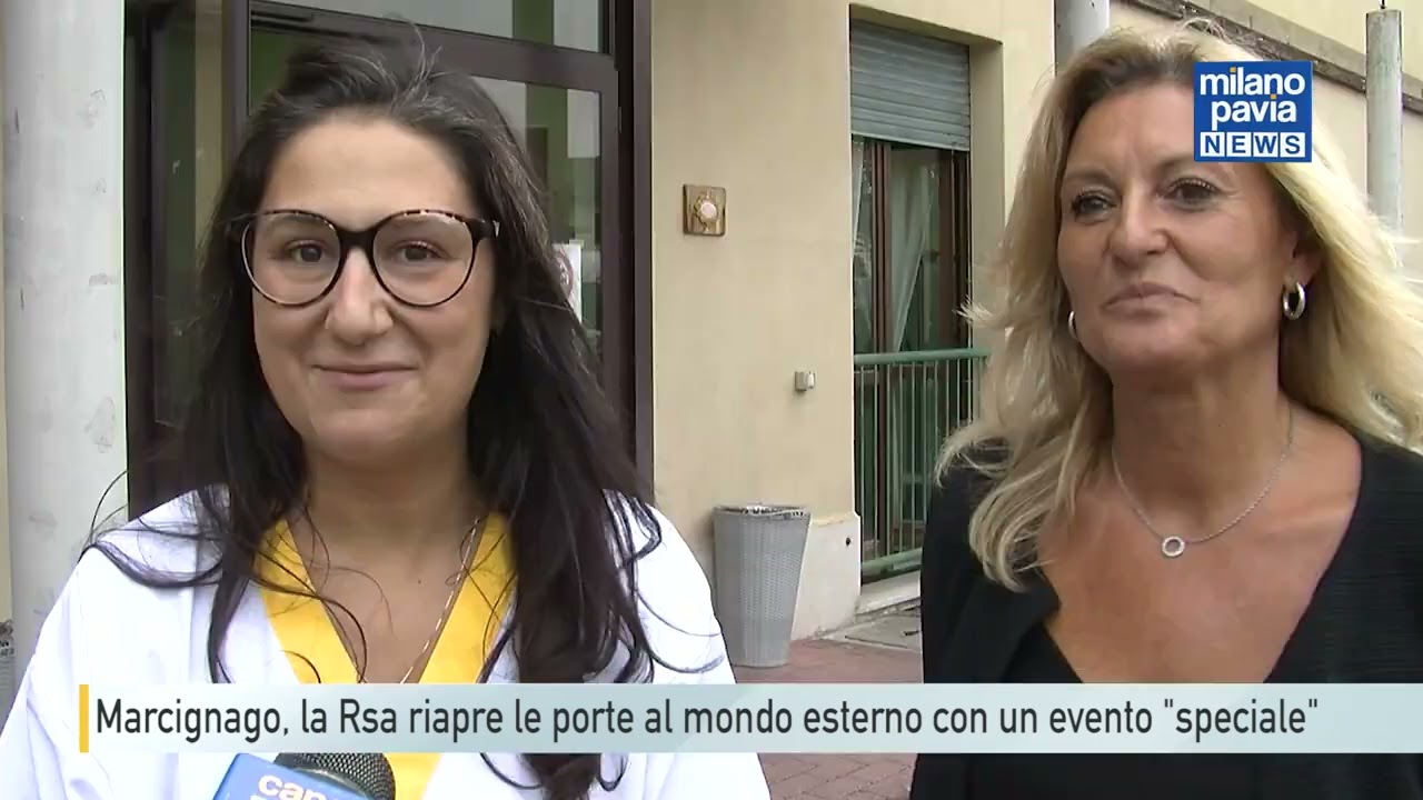 Marcignago, la Rsa riapre le porte al mondo esterno con un evento ”speciale”