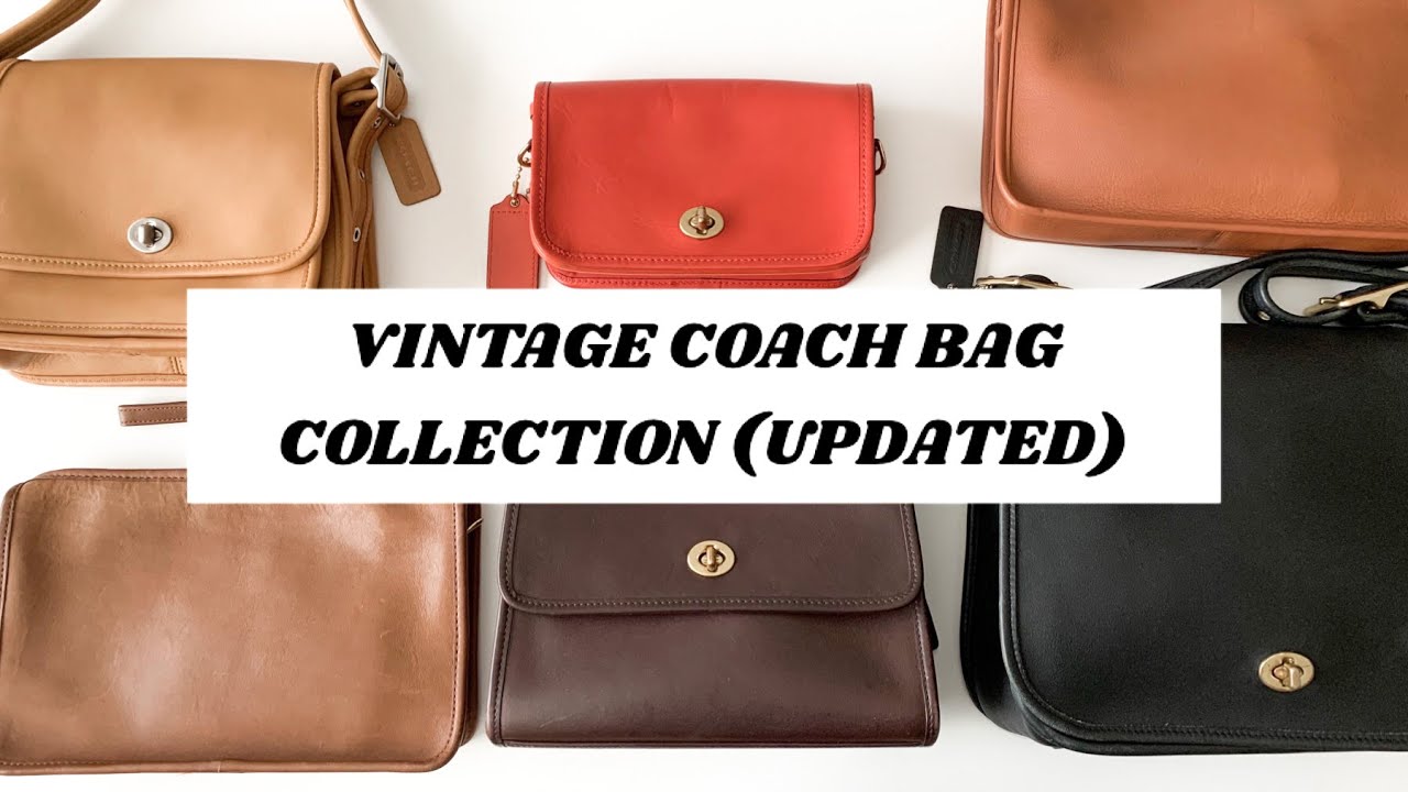 VINTAGE COACH BAG COLLECTION (UPDATED COLLECTION) 