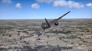 FSX Messerschmitt Me-262 Flight Video