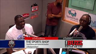 The voice of the ACC and the Falcons Wes Durham crashes the studio