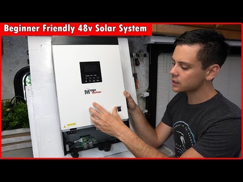 48v solar power system for beginners lower cost and more power