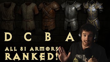 I Ranked All 81 Chest Armors in Diablo 2 Resurrected (S to F Tier)