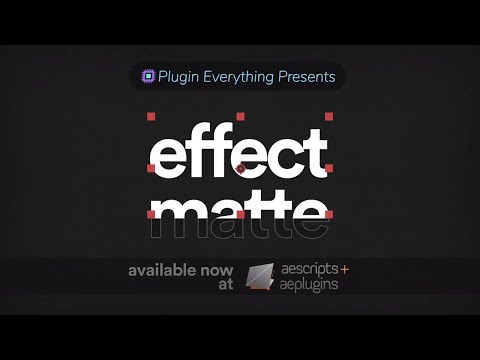 Effect Matte Available Now