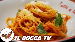 834 - Spaghetti alla bersagliera, ci riempio la zuppiera! (pasta facile veloce gustosa ed economica)