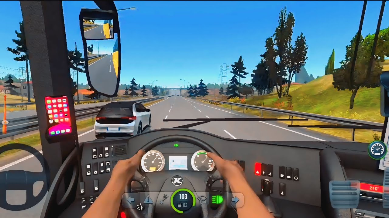 Bus Simulator : Ultimate | Off Road | Fast Drive 🏡❌🏁 Zuuks | Mobile Gameplay | Bus Masters