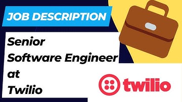 Senior Software Engineer at Twilio | Job Description