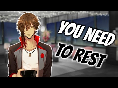 [M4A] Fainting In Front of your Husband (Comfort for Overworking) | ASMR Roleplay