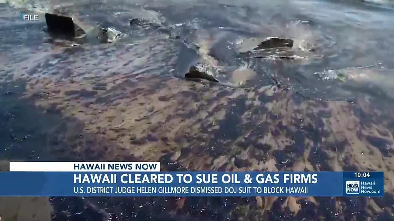 Judge dismisses federal suit seeking to block Hawaii from suing fossil fuel companies