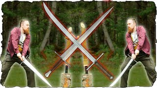 Which Cuts Better? Albion Knecht or Principe (Kriegsmesser vs. Longsword)