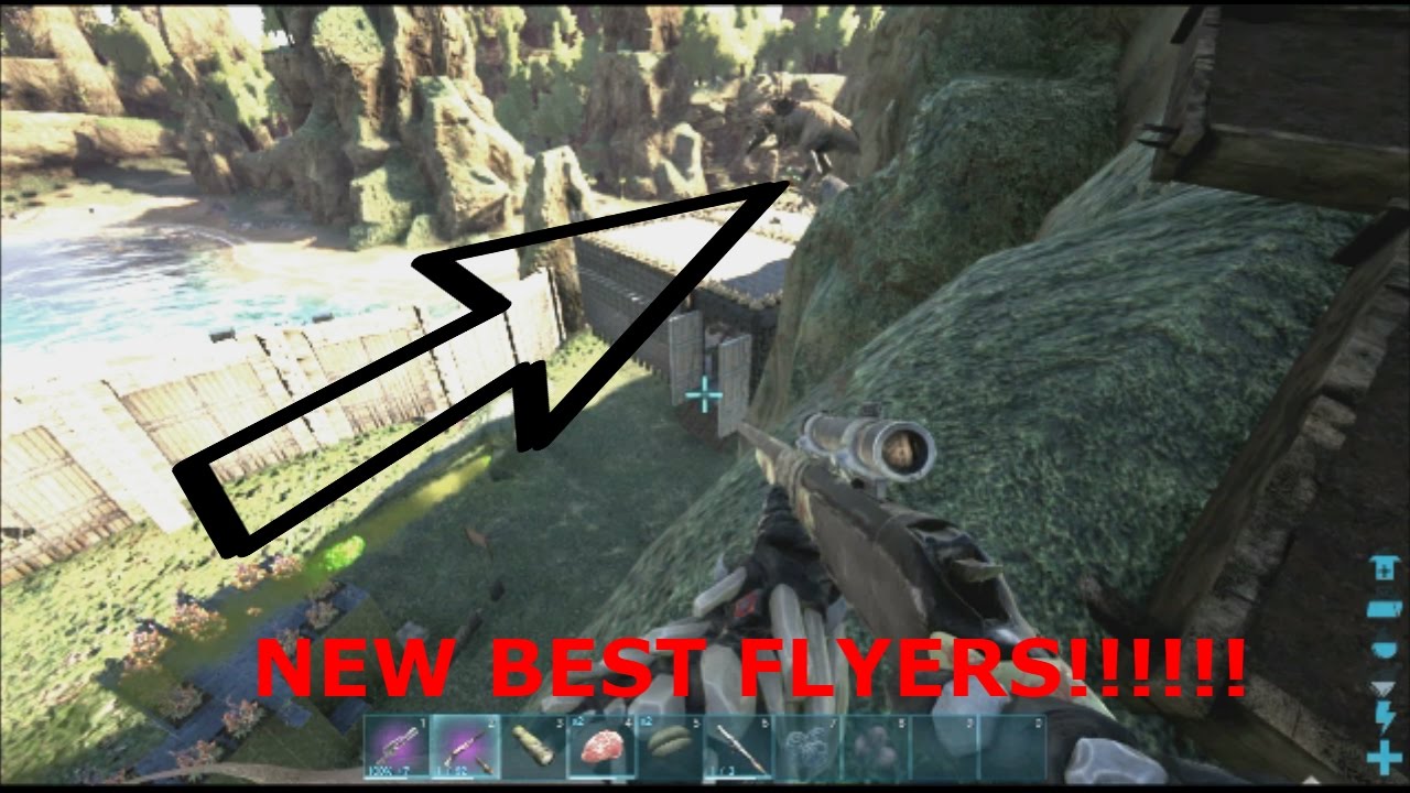 ark new best flyer raid xd youtube ark best flyers