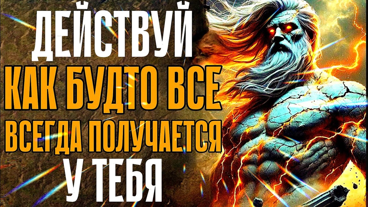 🔥Действуй так, как будто всё складывается в твою пользу — и ты увидишь, как меняется твоя жизнь.
