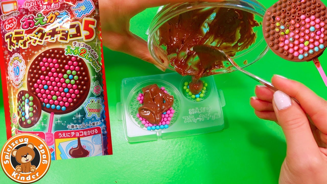 Schokolade LOLLIPOP DIY 🍭🍬 Süßigkeiten selber machen - Heart Cookin | Kinder Spielzeug