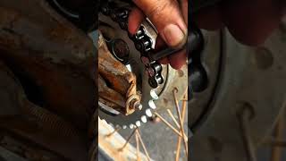 Quick & easy way to cut a motorcycle chain #incujin