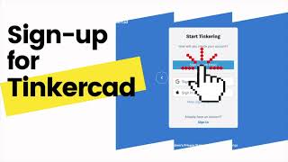 How to make a Tinkercad account