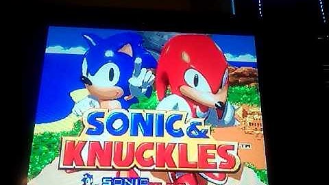 Sonic & Knuckles (level select cheat)