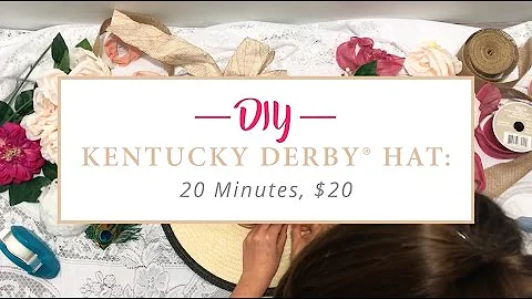 DIY Kentucky Derby Hat