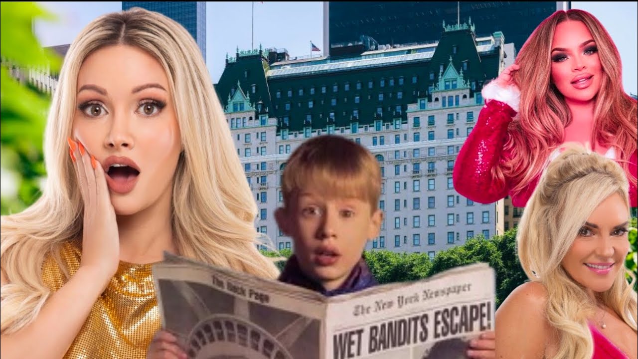 MY STAY AT THE PLAZA ft. Trishmas and Bridget!