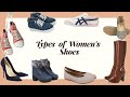 Types of Women's Shoes | Types of Shoes with Names