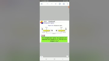 Multiplicative cipher and affine cipher in network security