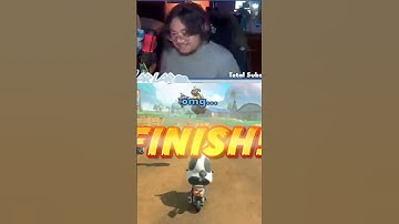 WHAT A CRAZY FINISH! #mariokart #streamer #shorts #gaming