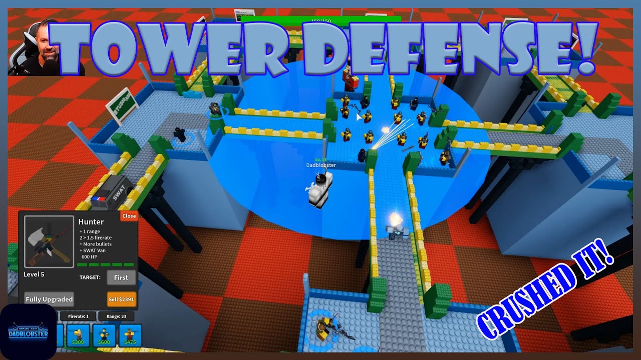 Включи tower defence roblox