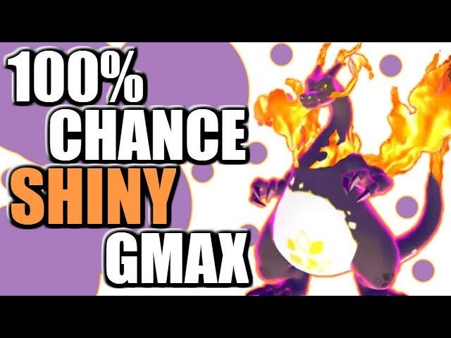  elymbmx Shiny 6IV Gigantamax Gmax for Charizard